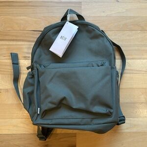 BÉIS The BÉISics Backpack Olive Green NWT